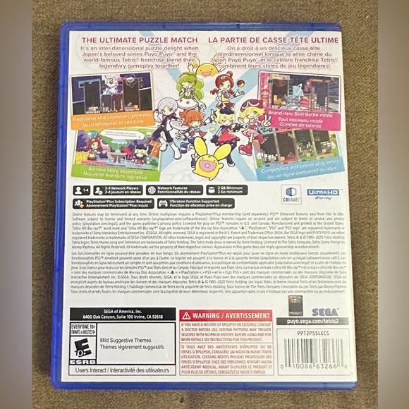 Playstation 5- PuyoPuyo Tetris 2 - The Ultimate Puzzle Game. - Picture 2 of 4